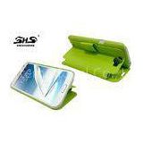Samsung Galaxy Note2 N7100 PU Leather Cell Phone Cases with Card Slot Colorful Cover
