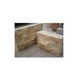Veined Yellow Sandstone Block,brick thumbnail-1