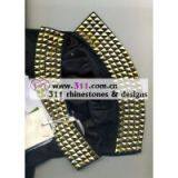 311 Collar Hot-fix Heat Transfer Rhinestone Motif Design