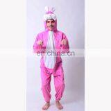 Party Carnival Adult Animal Easter Bunny Costume Jumpsuit MAB-70 thumbnail-1