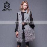 Long Vest Grey Color Classic Woolen Latest Coat Designs for Women thumbnail-5