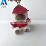 Lovely stuffed plush teddy bear toys with hat and t-shirt