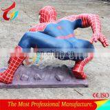 High Quality Fiberglass 1.8M Life Size Spider-man Statue thumbnail-4