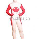 Canadian Flag Zentai Second Skin Canada Suit Fancy Dress Costume All Sizes