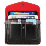 6.3 Inch Universal Fashionable Vertical Four Layers Multi-function Leather Shoulder Bag With Card Slots for IPhone 6 Plus