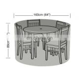 Garden Round Table 6 Seater Furniture Set Cover