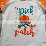 Halloween Pumpkin Shirts Baby Girl Ruffle Sleeve Tops Spring Autumn Tees thumbnail-6