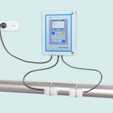 Digital Display Wall Mounted Clamp On Ultrasonic Digital Water Flow Meter thumbnail-2