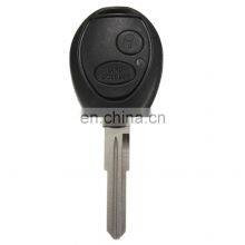 Black Replacement 2 Button Remote Key Case Battery Switch Repair Kit For Discovery 2 TD4 TD5 For Land Rover 75 thumbnail-2