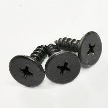 Large Head Wood Screws Black Phosphated Coarse Thread Furniture Screws thumbnail-2