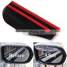 Flexible PVC Car Rear View Mirror Rain Shade Rainproof Blades Car Back Mirror Eyebrow thumbnail-5