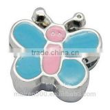 Butterfly shaped Charms for bracelets,slider letters