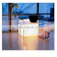 Clear Acrylic Table Acrylic Dining Table thumbnail-2