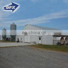 Steel Poultry House Metal Building to Contain Breeding Equipments Layer Cages and Drinkers and Feeders thumbnail-2