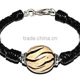 Chain Leather Bracelets