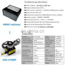 CALT Pull Wire Encoder 1000mm Range With Indicator Pot Sensor thumbnail-3