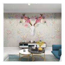 3D Room Decor Wall Stickers Self-Adhesive Wallpaper For Modern Wall Drop Ship thumbnail-4