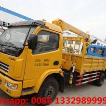 Dongfeng Duolika LHD/RHD 3.2 Tons Telescopic Crane Boom Mounted on Truck for Sale thumbnail-3