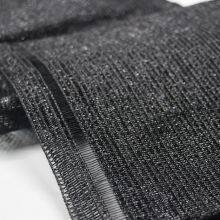 220gsm Heavy Density Black Shade Net With Knitted Eyelet Shading Fence Net thumbnail-2
