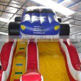 Double Lane Green Inflatable Pool Slide thumbnail-5