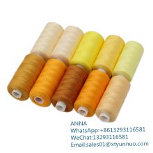 Dyed Spun 100% Polyester Yarn Polyester Sewing Thread