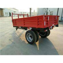 Factory Custom Production 4 Wheels Farm Semi Trailer Capacity 3-10tons Agricultural Dump Trailer Tractor Tipper Trailer thumbnail-2