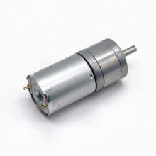 25mm dc 370 Brush Gear Reduction Motor 5v dc Gear Motor thumbnail-2