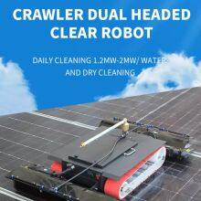 High Quality Home Farm Solar Panel Cleaning High Quality Solar Cleaning Robot With Battery Accessories thumbnail-4