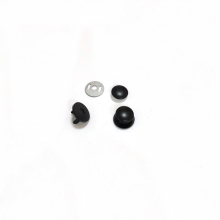 14MM Matte Black Single-sided Rivet Ultra-thin Magnetic Button thumbnail-2