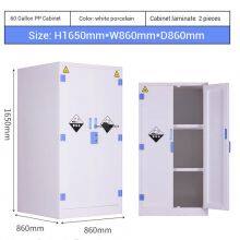 Corrosive Chemical PP Cabinet | Strong Acid Alkali Resistant | Laboratory Safety Storage | Adjustable Shelves thumbnail-4