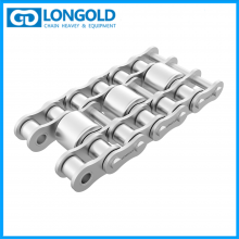 LONGOLD Stainless Steel Conveyor Chain With Center Rollers, Ultra-Stable Conveying, Made in China thumbnail-1