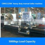 CW61125M 5000kgs Load Heavy Duty Manual Lathe Machine Quality Choice
