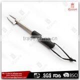 Unique Personalized Telescopic Roasting Bbq Fork With Soft Handle thumbnail-2