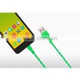 HOT 1M/2M/3M Nylon Fabric Braided Micro Data Sync USB Cable thumbnail-5
