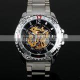Analogue Steel Shenhua Skeleton Watch Sports Mechanical WM408 thumbnail-4