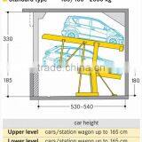 Two Layers Car Lift Parking thumbnail-5