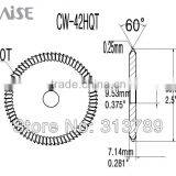CW-42HQT HSS Key Milling Cutter for HPC Key Machine