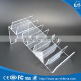 high quality clear acrylic standing display/acrylic stand