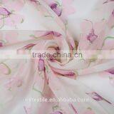 100 Polyester Printed Chiffon Fabric for Garment