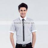 OEM Quality Best Dress Shirt Design Summer Short Sleeve Shirts thumbnail-3