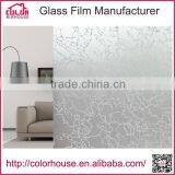 Home dacoration pvc window etched laser film