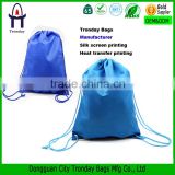 Durable promotional drawstring backpack