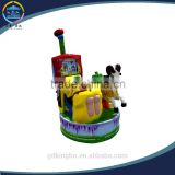 small coin operated carousel with 3seats