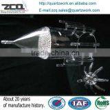 High Purity Lab Micro Quartz Cuvette Fused Silica Crucible thumbnail-5