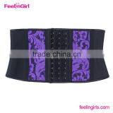 Hot Selling Lace Cover Steel Boned Waist Trainer Cincher thumbnail-4