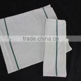 China Factory Wholesale White Kitchen Tea Towels With Stripe Border thumbnail-6