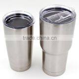 FDA LFGB Quality 30oz Stainless Steel Vacuum Tumbler With AS or TRITAN Lid thumbnail-2