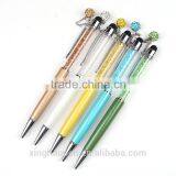 Hot sale charming design pen metal rhinestone with low price promotional crystal pen metal rhinestone                        
                                                Quality Choice