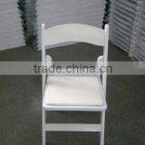 White Plastic Wedding Chair Outdoor Garden Chair thumbnail-5