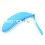 Banana Shaped Portable Zipper Pencil Bag thumbnail-2